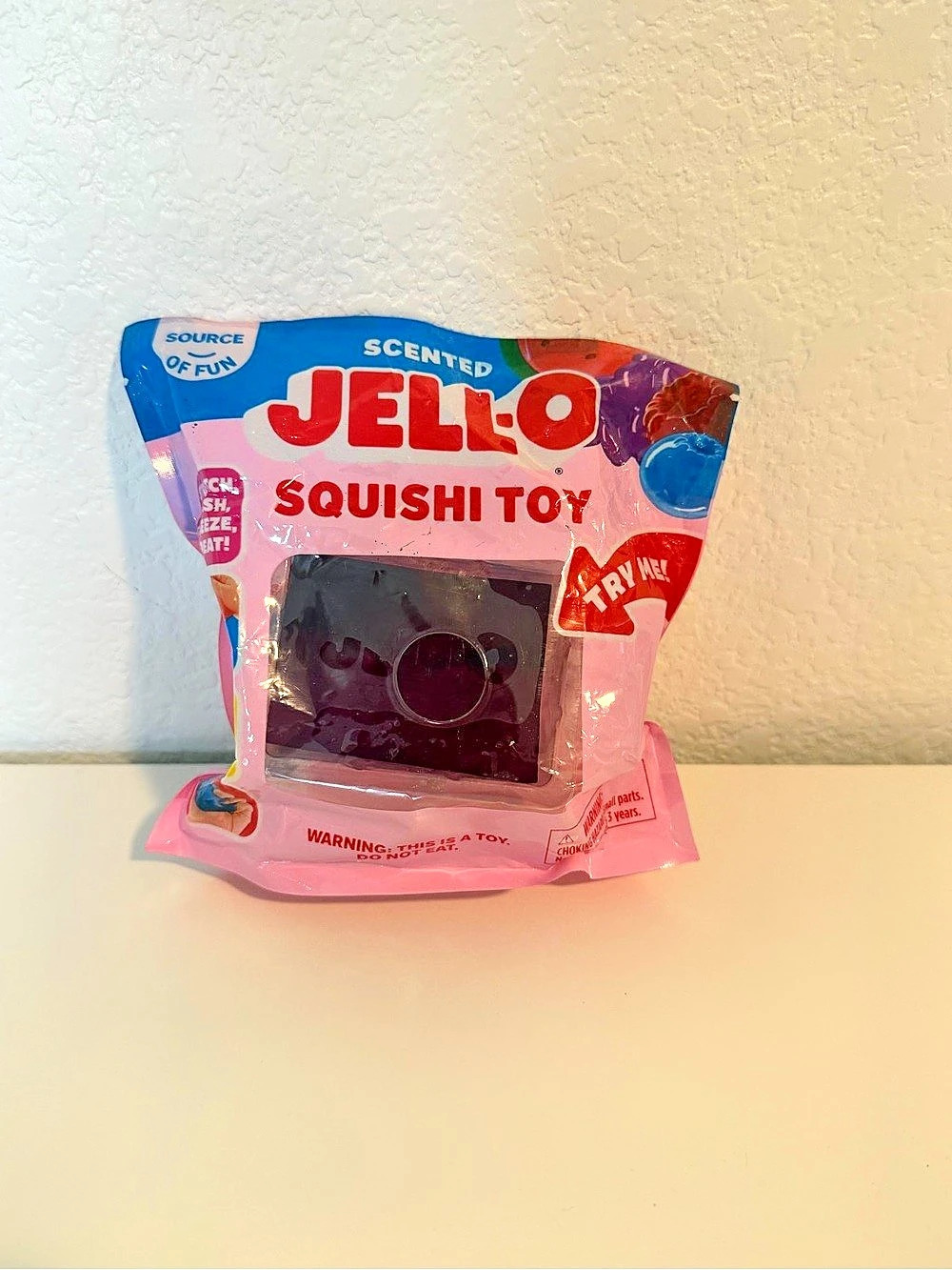 JELL-O Scented JELL-O Squishy Toy Purpl